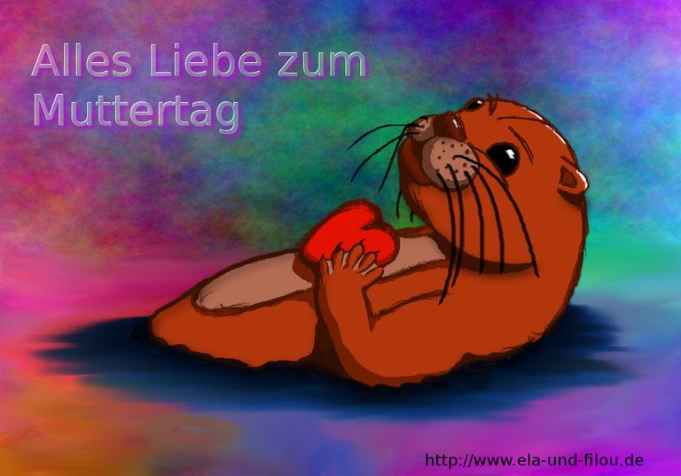 Ela und Filou Muttertagsgrüße