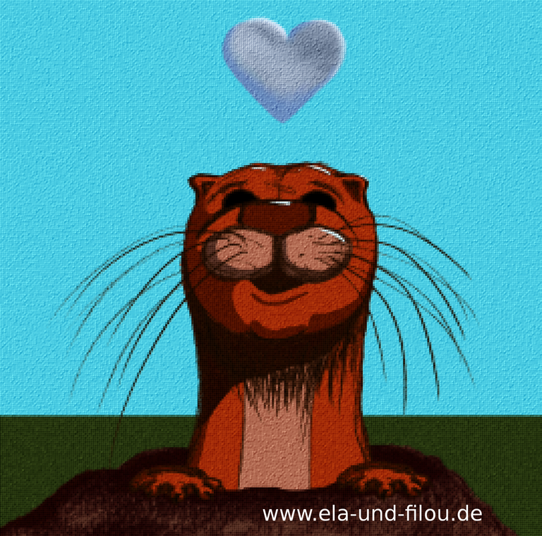Ela und Filou Herzliche Grüße 2